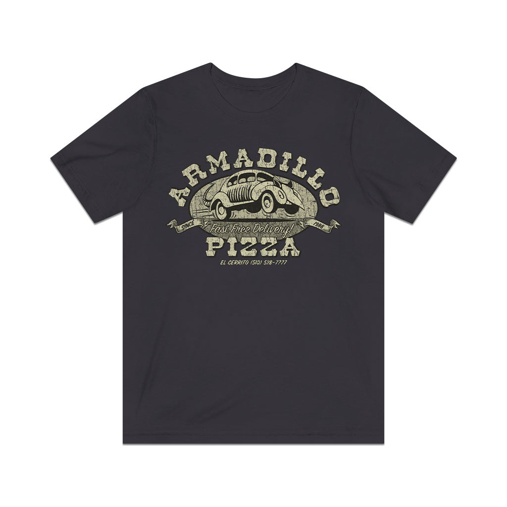 Armadillo Pizza 1988 Vintage Men's T-Shirt
