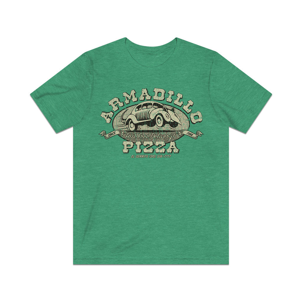 Armadillo Pizza 1988 Vintage Men's T-Shirt