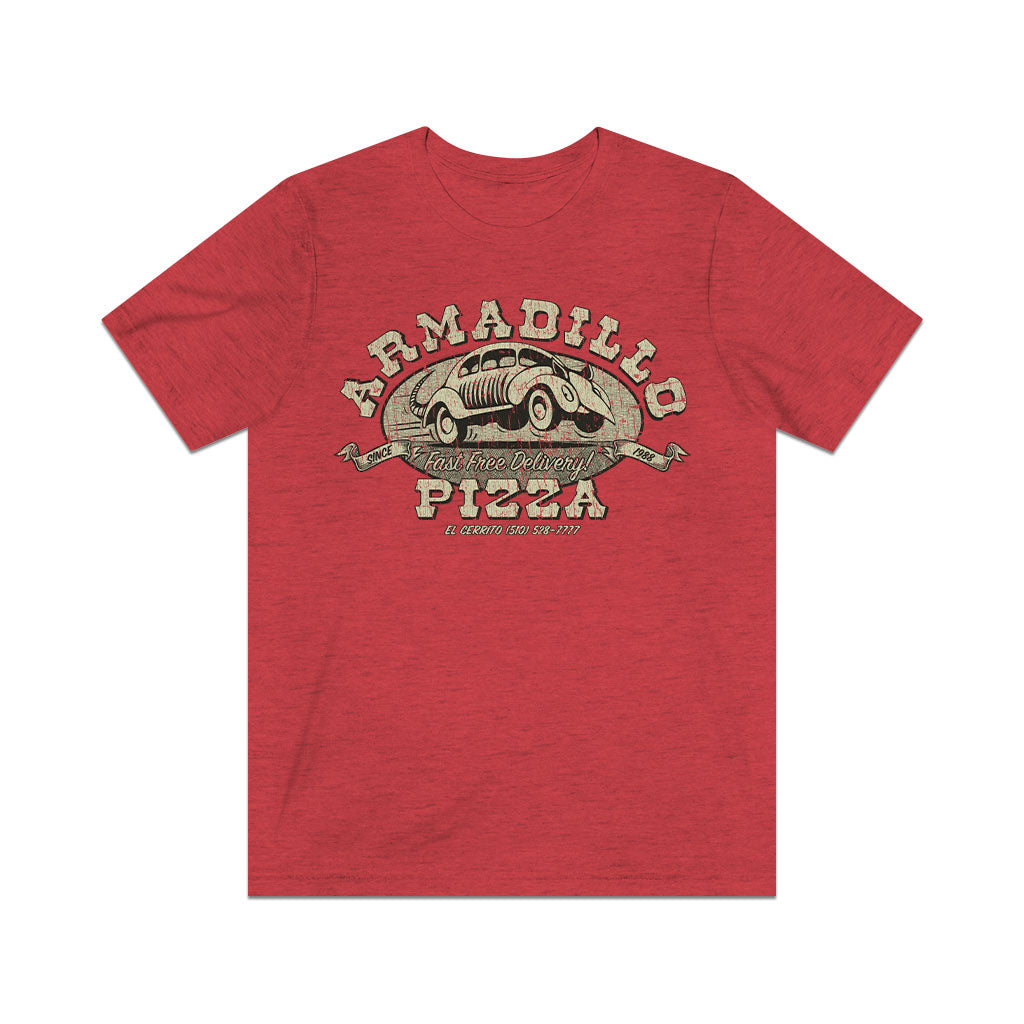 Armadillo Pizza 1988 Vintage Men's T-Shirt