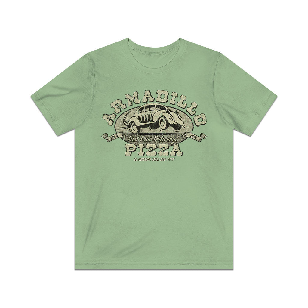 Armadillo Pizza 1988 Vintage Men's T-Shirt