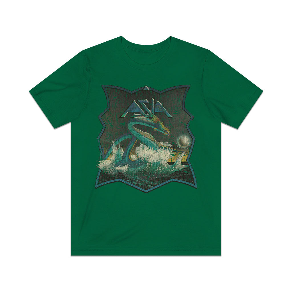 Asia Water Dragon 1982 Vintage Men's T-Shirt