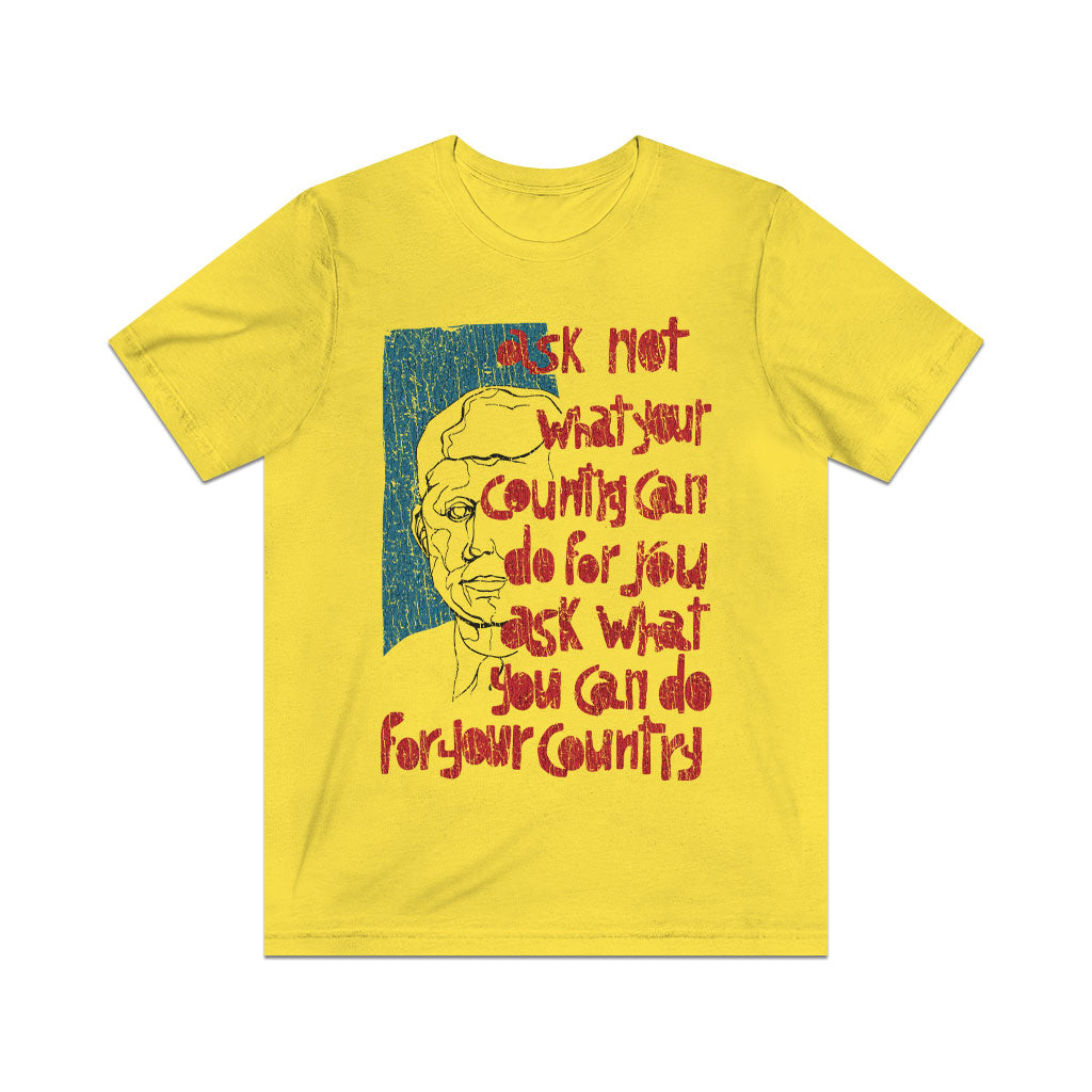 Ask Not What Your Country Can Do For You 1961 Vintage Men's T-Shirt