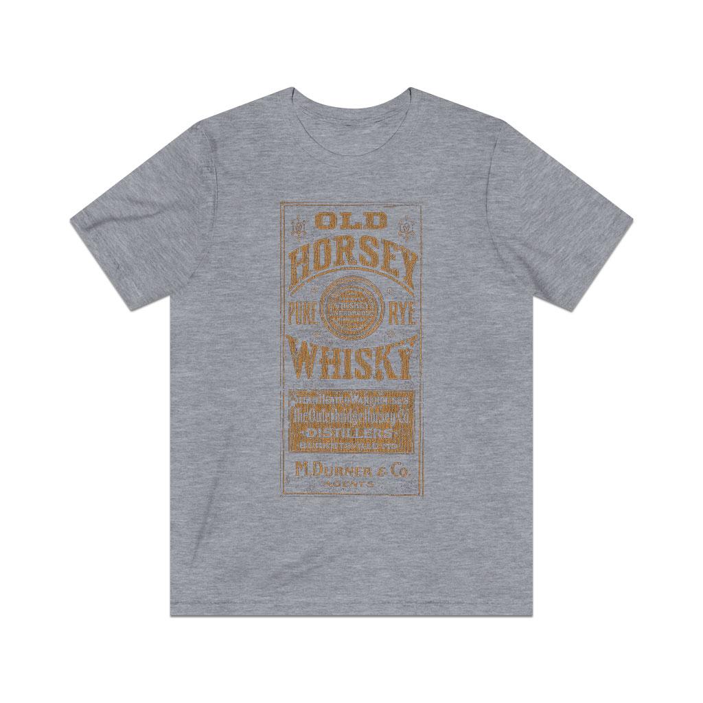Old Horsey Rye Whisky 1839 Vintage Men's T-Shirt