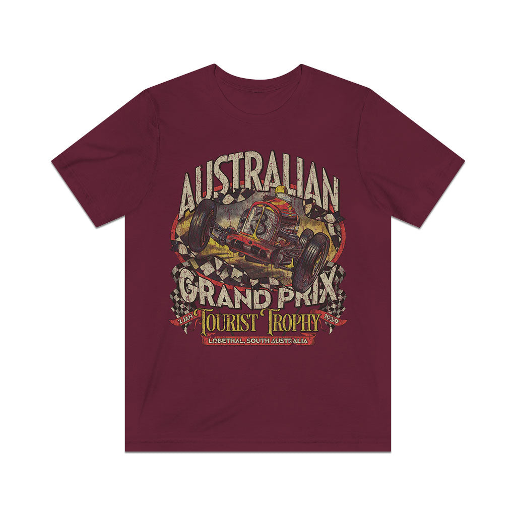 Australian Grand Prix 1939 Vintage Men's T-Shirt