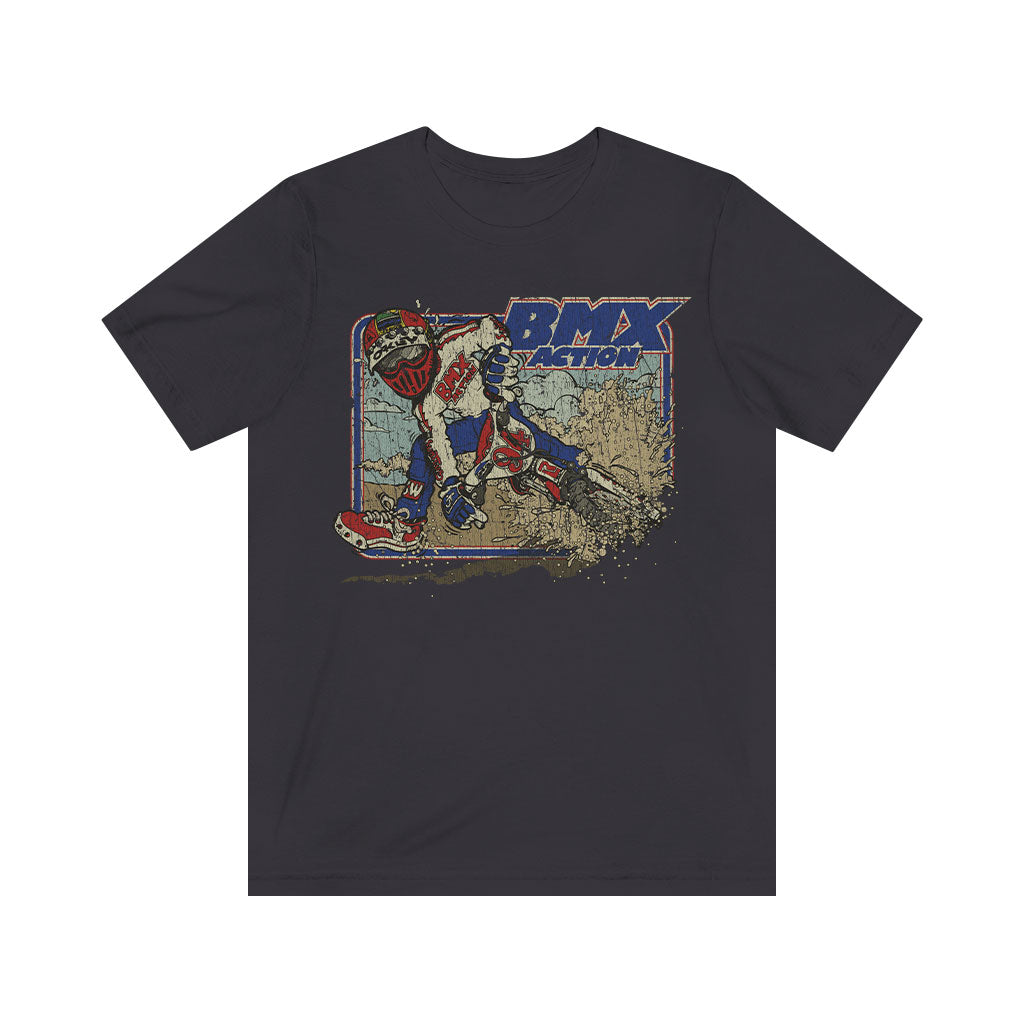 BMX Action Test Pilot 1982 Vintage Men's T-Shirt