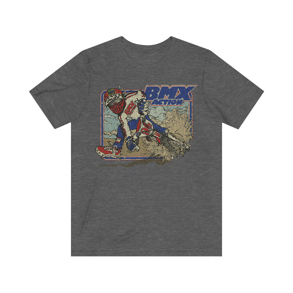 BMX Action Test Pilot 1982 Vintage Men's T-Shirt