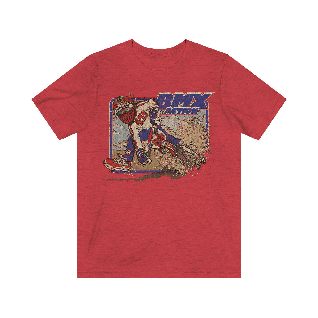 BMX Action Test Pilot 1982 Vintage Men's T-Shirt