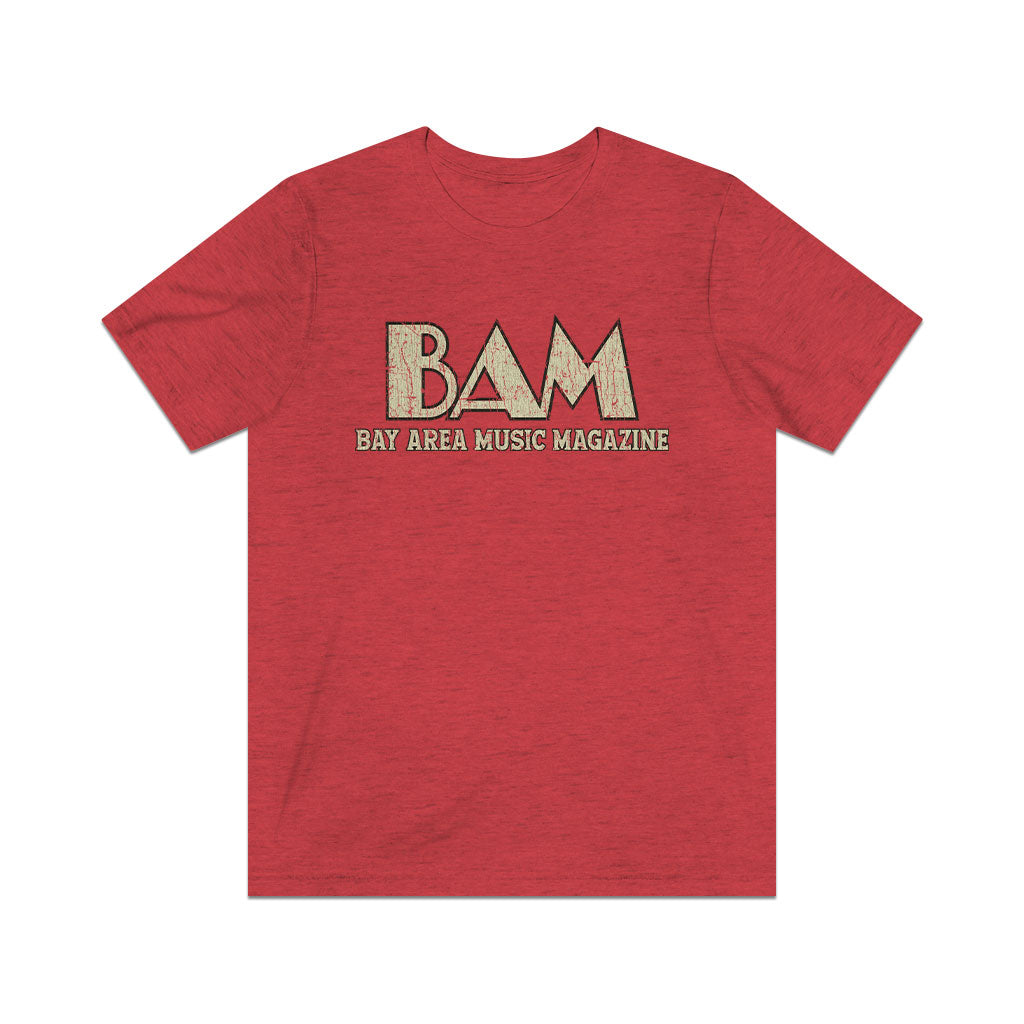 Bay Area Music (BAM) 1976 Vintage Men’s T-Shirt