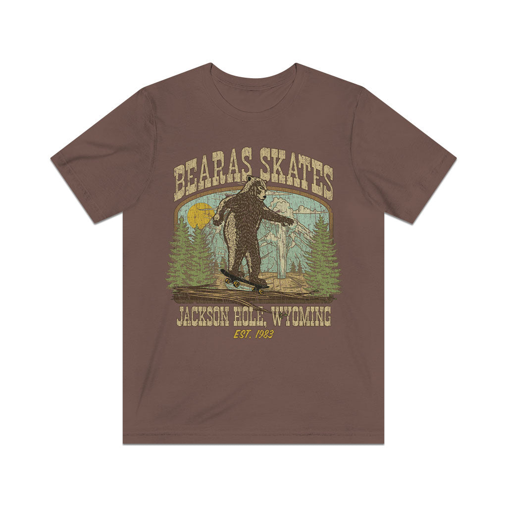 Bearas Skates 1983 Vintage Men's T-Shirt