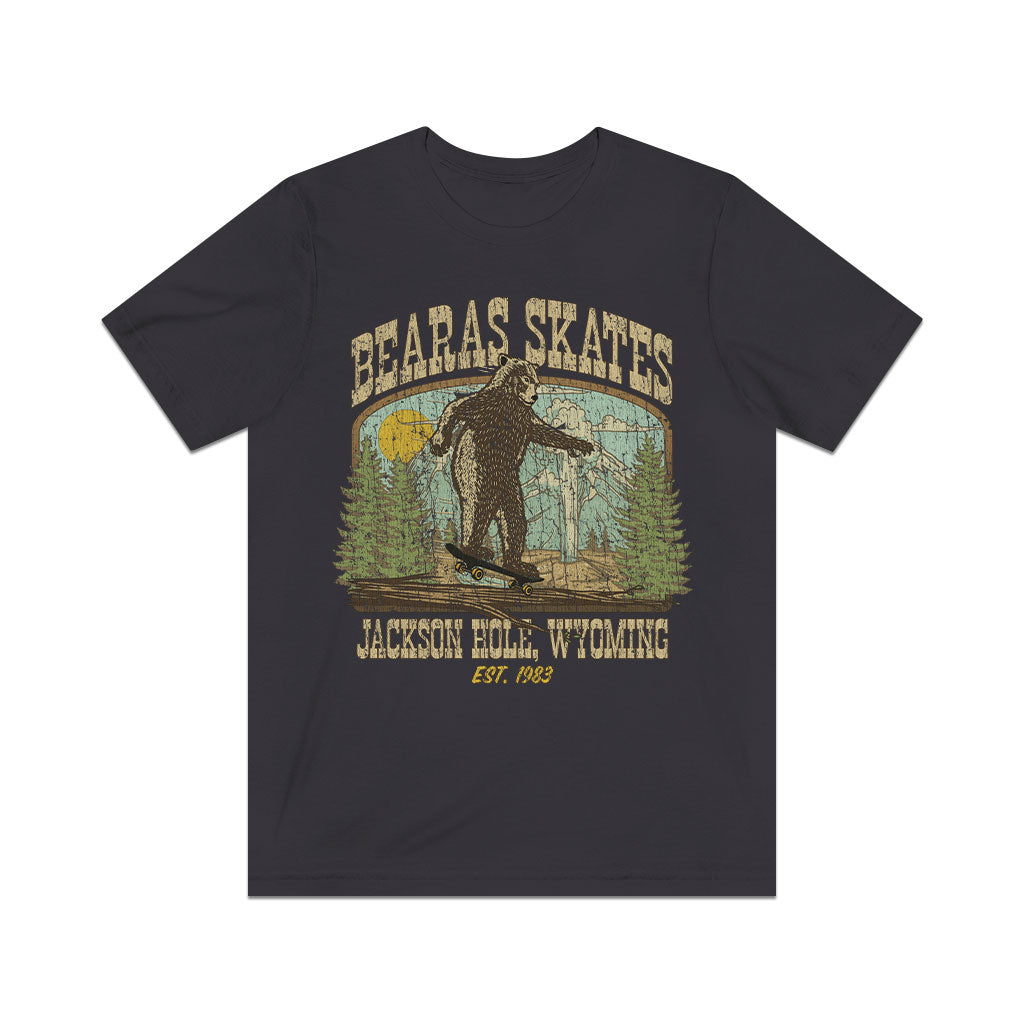 Bearas Skates 1983 Vintage Men's T-Shirt