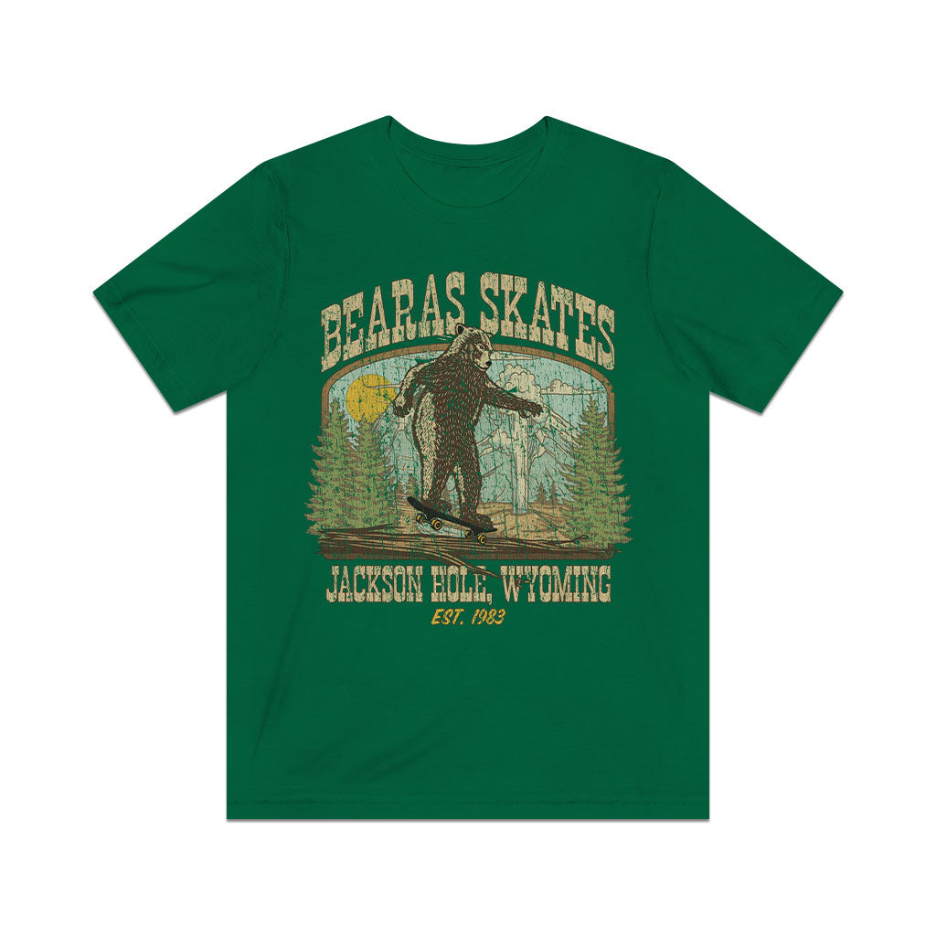 Bearas Skates 1983 Vintage Men's T-Shirt