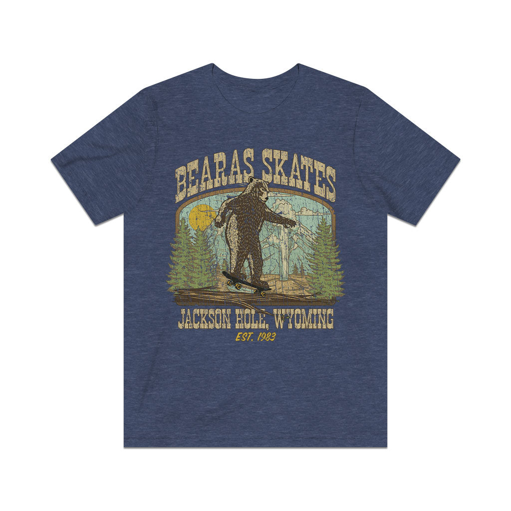 Bearas Skates 1983 Vintage Men's T-Shirt