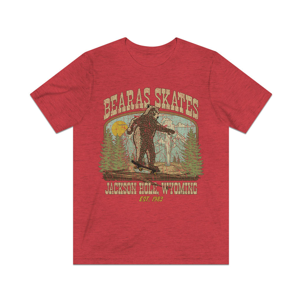 Bearas Skates 1983 Vintage Men's T-Shirt