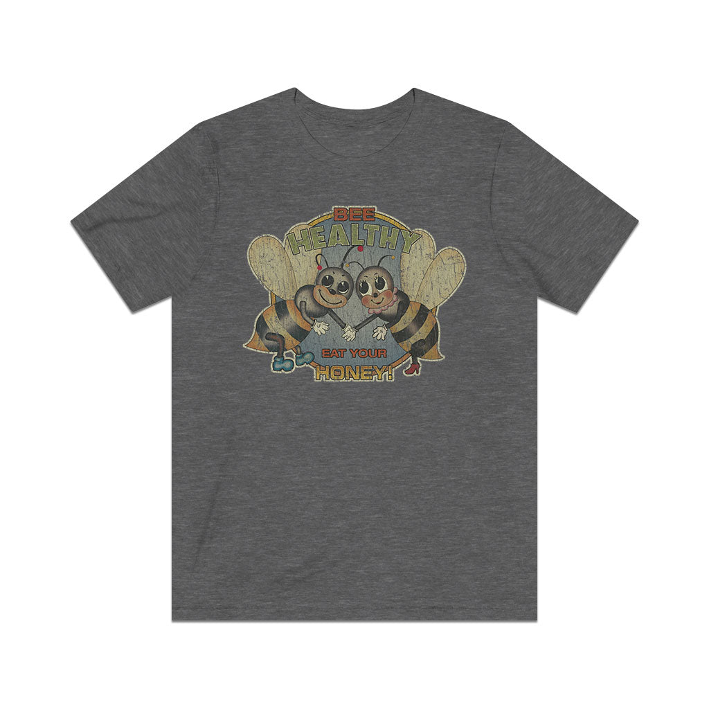 Bee Healthy, Eat Your Honey 1974 Vintage Men's T-Shirt