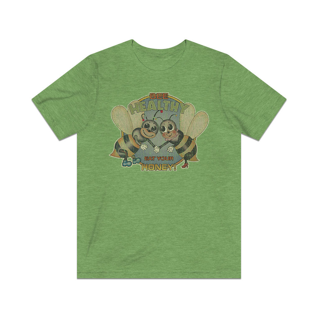Bee Healthy, Eat Your Honey 1974 Vintage Men's T-Shirt