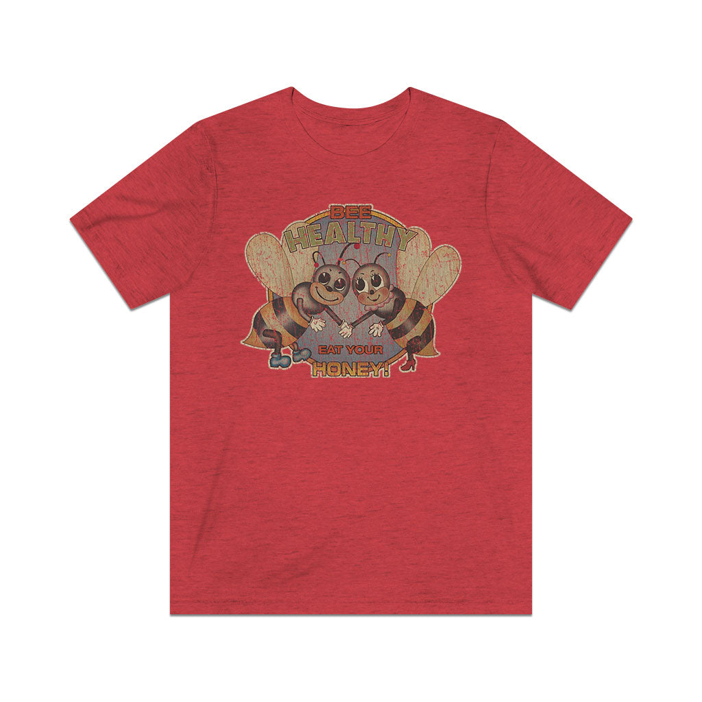 Bee Healthy, Eat Your Honey 1974 Vintage Men's T-Shirt