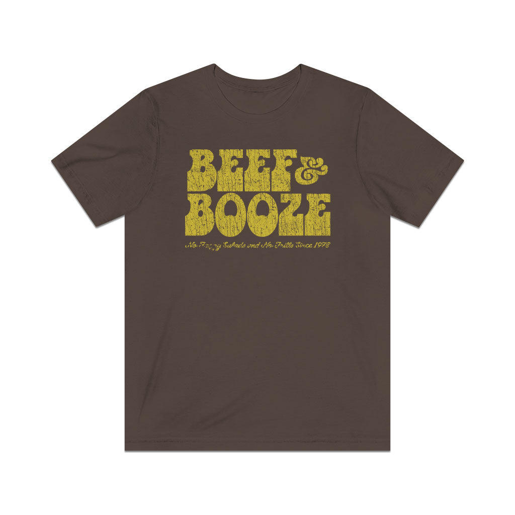Beef & Booze 1978 Vintage Men's T-Shirt