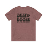 Beef & Booze 1978 Vintage Men's T-Shirt