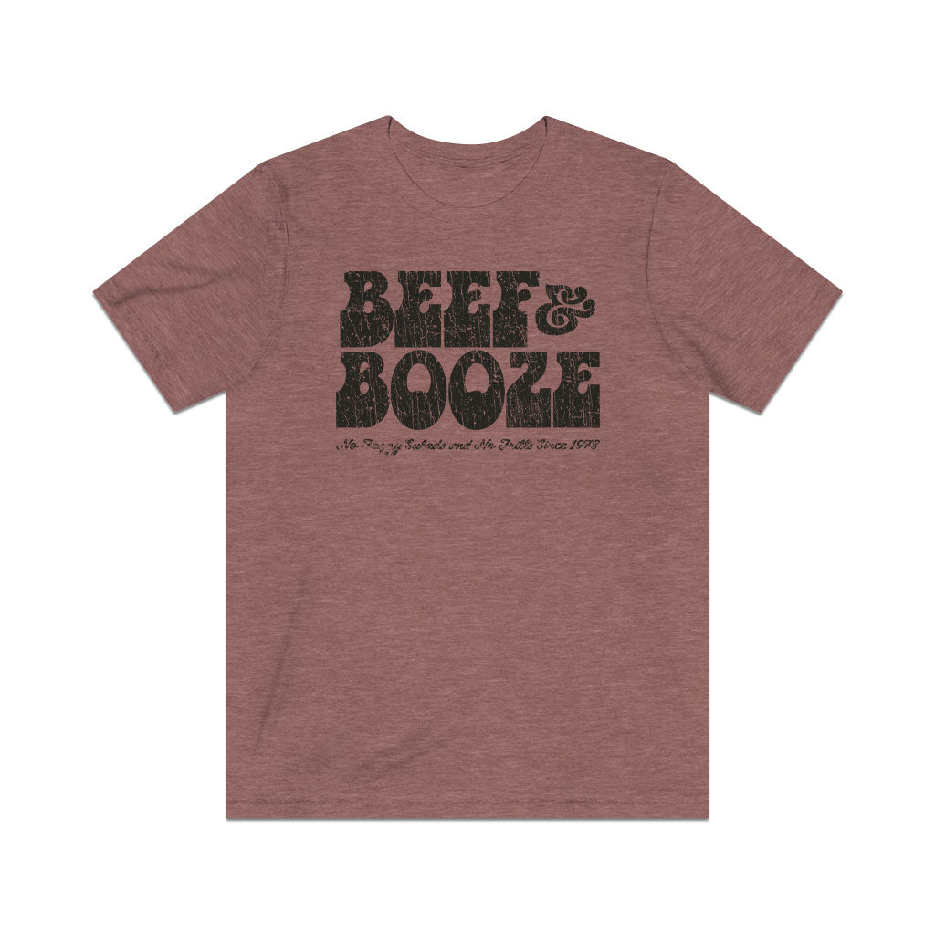Beef & Booze 1978 Vintage Men's T-Shirt