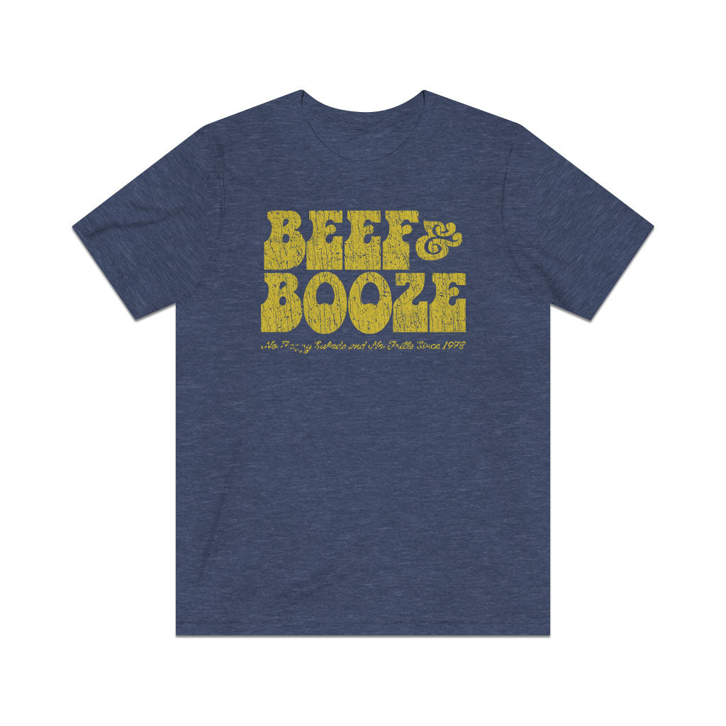 Beef & Booze 1978 Vintage Men's T-Shirt