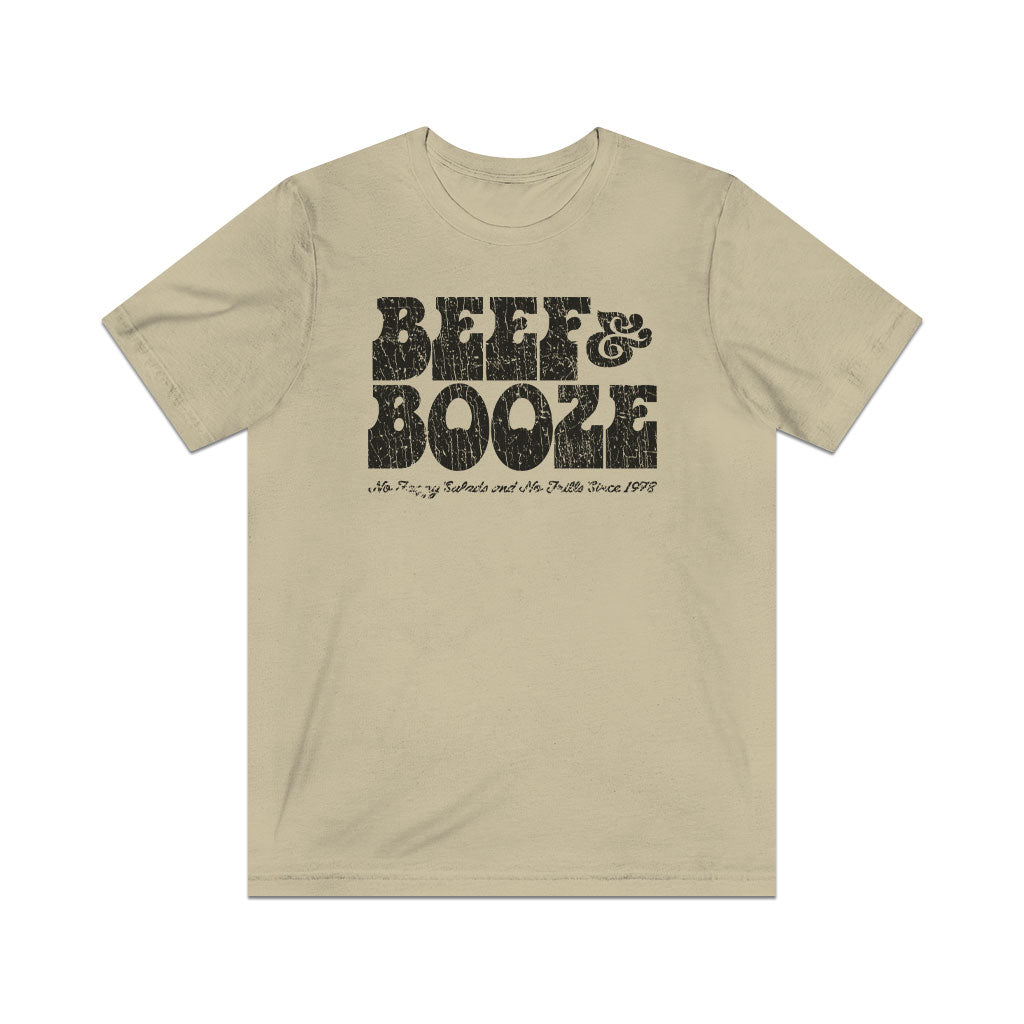 Beef & Booze 1978 Vintage Men's T-Shirt