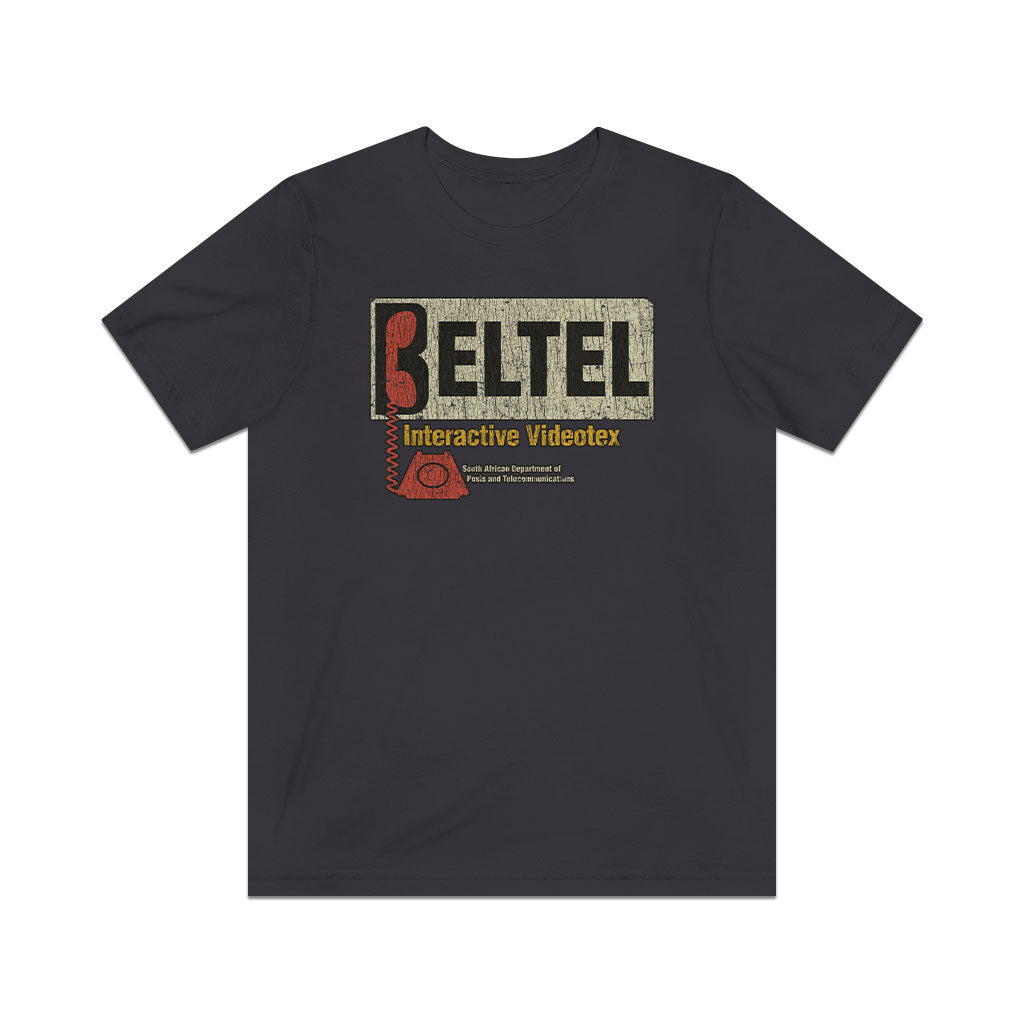 Beltel Interactive Videotex 1984 Vintage Men's T-Shirt