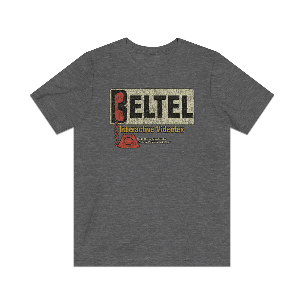 Beltel Interactive Videotex 1984 Vintage Men's T-Shirt