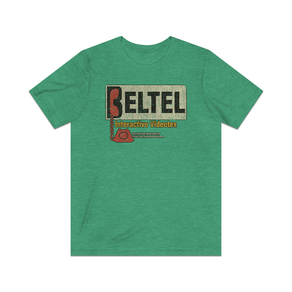Beltel Interactive Videotex 1984 Vintage Men's T-Shirt