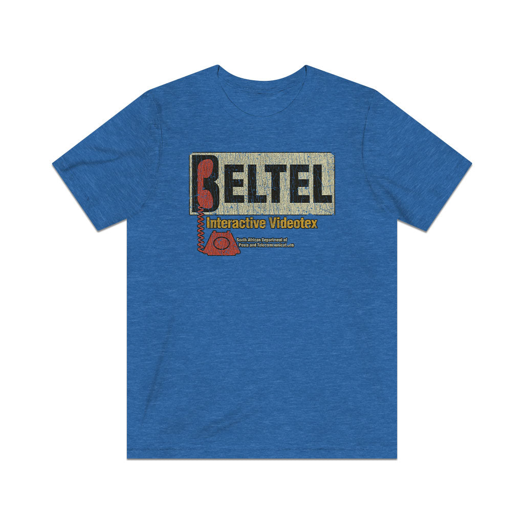 Beltel Interactive Videotex 1984 Vintage Men's T-Shirt