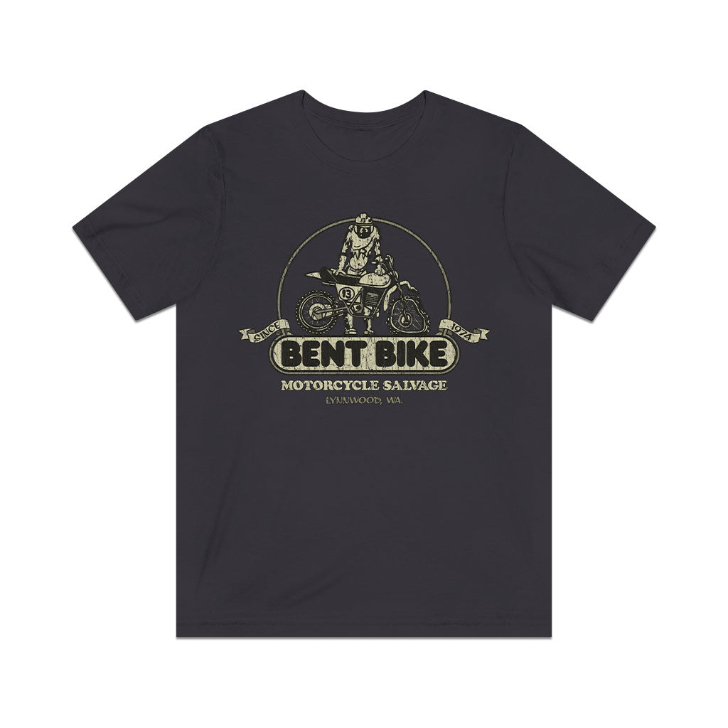Bent Bike Unucky Rider 1974 Vintage Men's T-Shirt