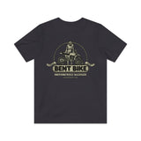 Bent Bike Unucky Rider 1974 Vintage Men's T-Shirt