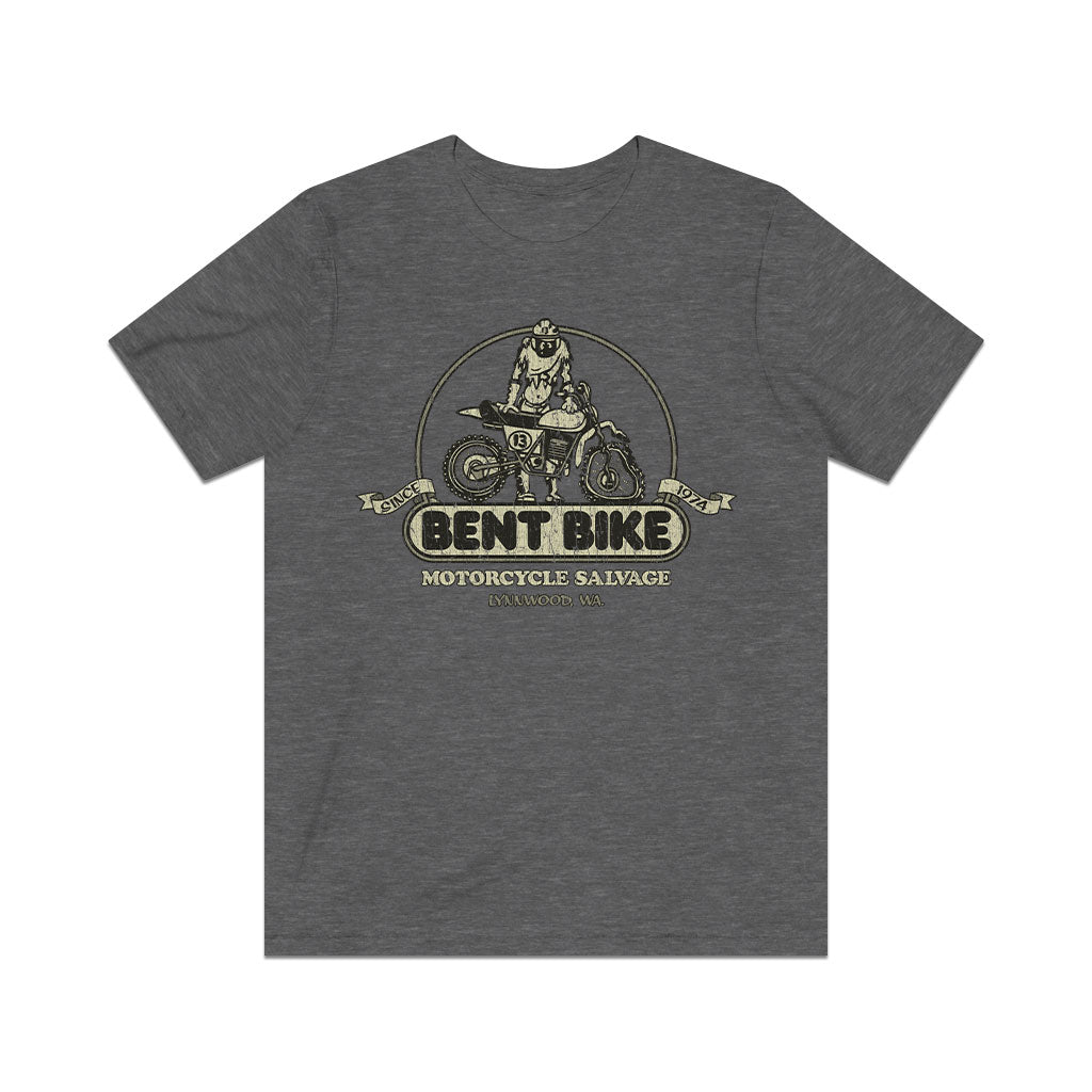 Bent Bike Unucky Rider 1974 Vintage Men's T-Shirt