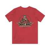 Bent Bike Unucky Rider 1974 Vintage Men's T-Shirt
