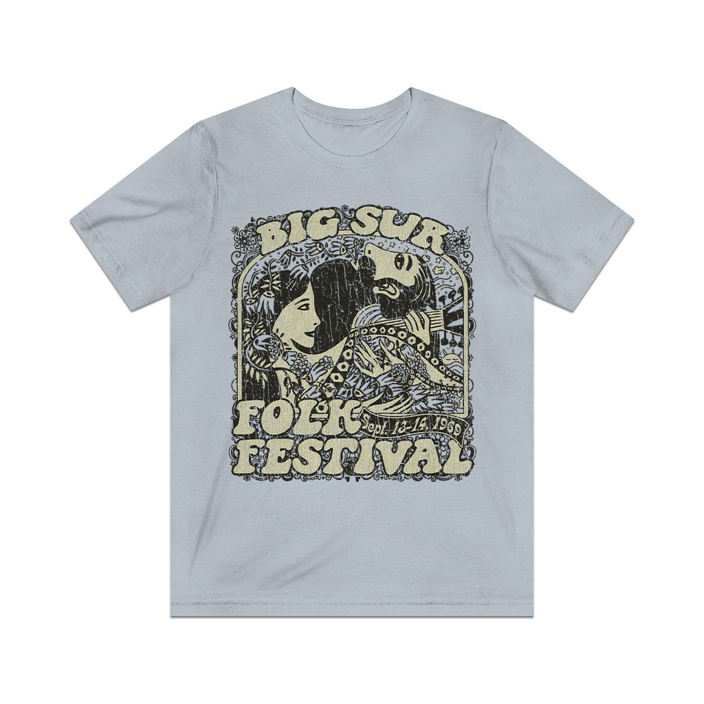 Big Sur Folk Festival 1969 Vintage Men's T-Shirt