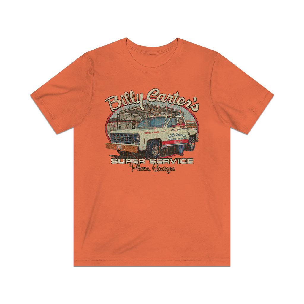 Billy Carter's Super Service 1972 Vintage Men's T-Shirt