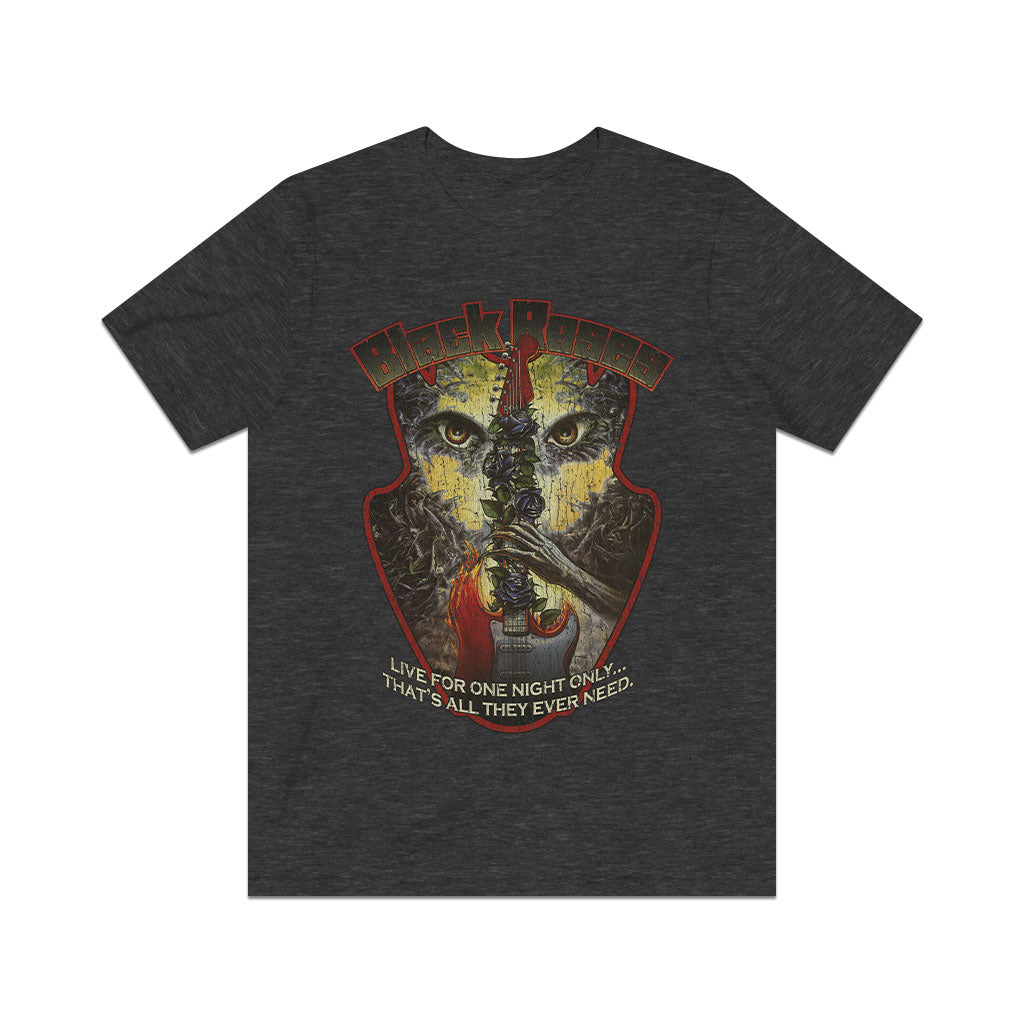 Black Roses 1988 Vintage Men's T-Shirt