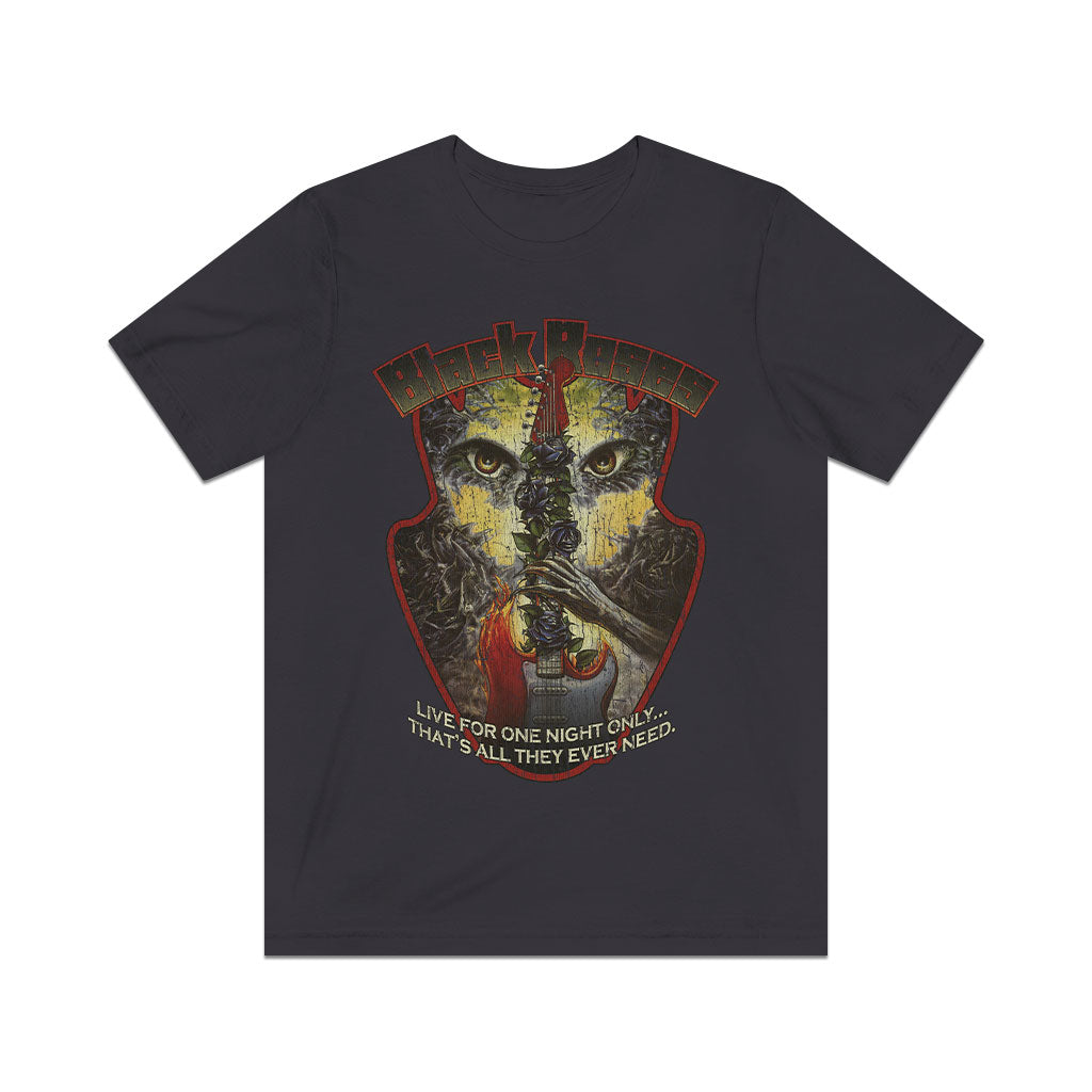 Black Roses 1988 Vintage Men's T-Shirt