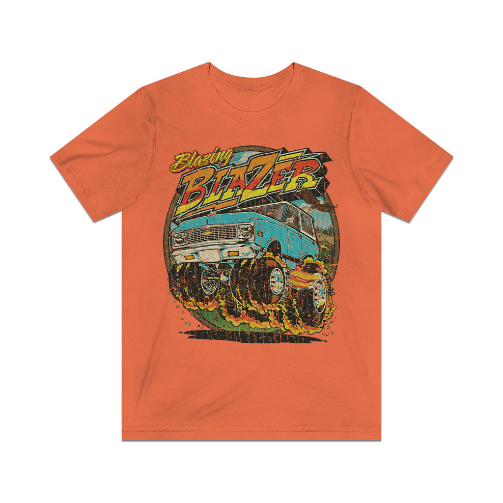 Blazing Blazer 1974 Vintage Men's T-Shirt