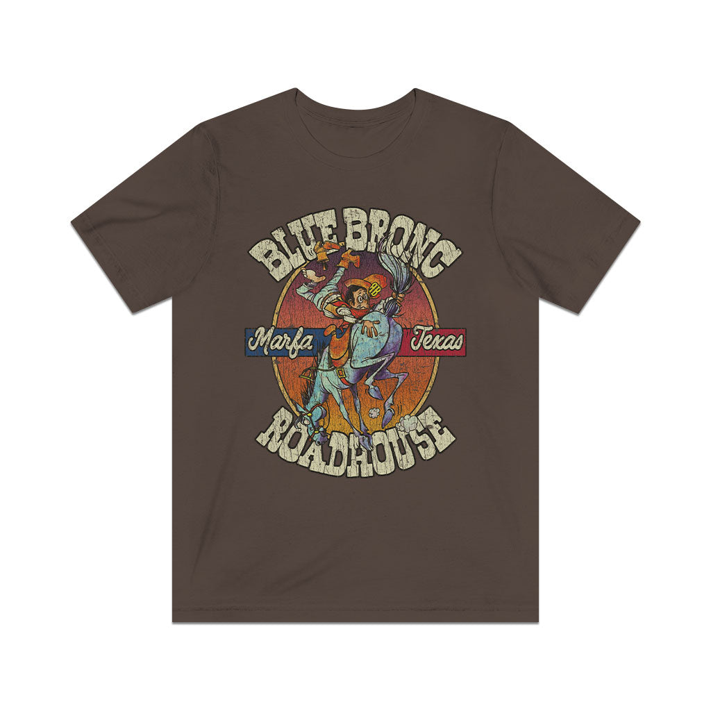Blue Bronc Roadhouse 1973 Vintage Men’s T-Shirt
