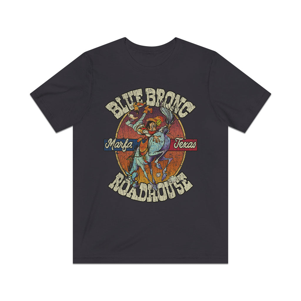 Blue Bronc Roadhouse 1973 Vintage Men’s T-Shirt