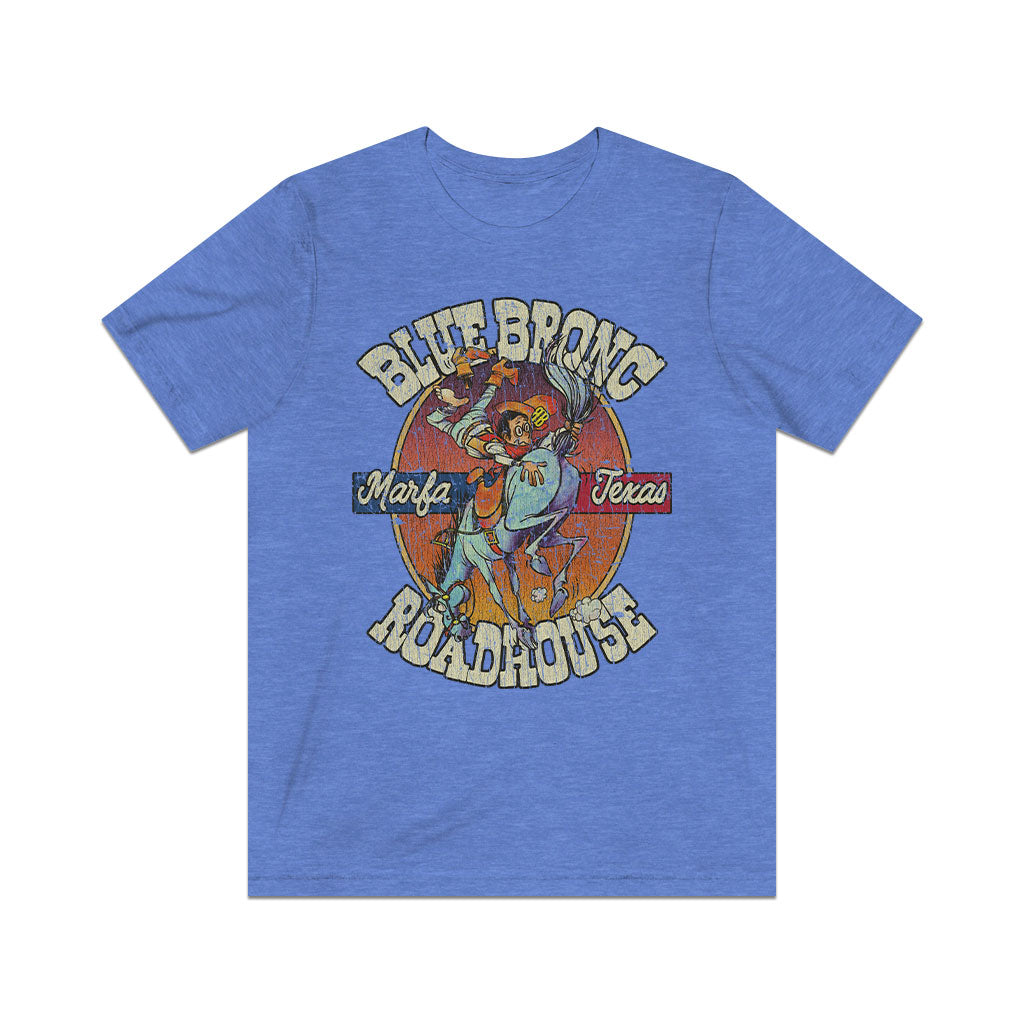 Blue Bronc Roadhouse 1973 Vintage Men’s T-Shirt