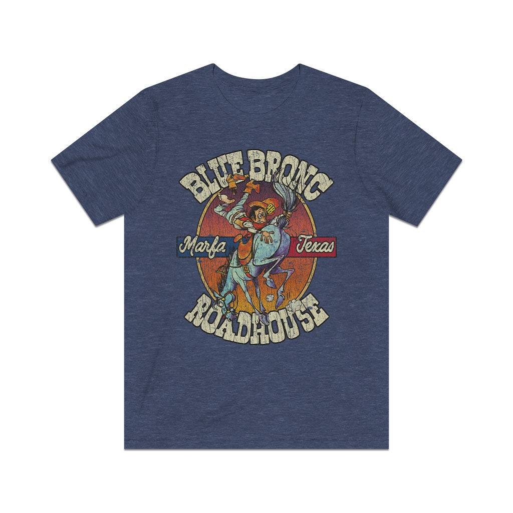 Blue Bronc Roadhouse 1973 Vintage Men’s T-Shirt