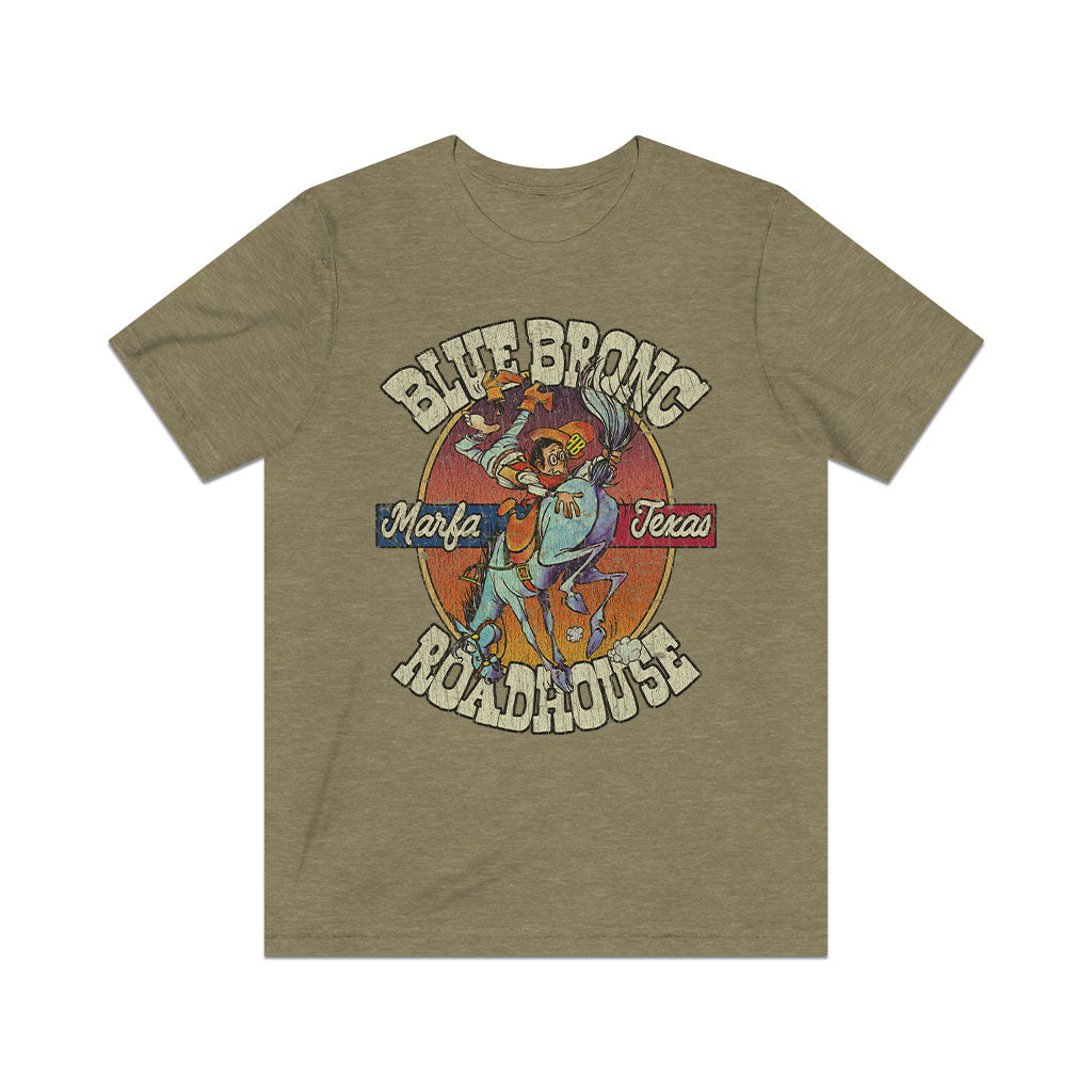 Blue Bronc Roadhouse 1973 Vintage Men’s T-Shirt