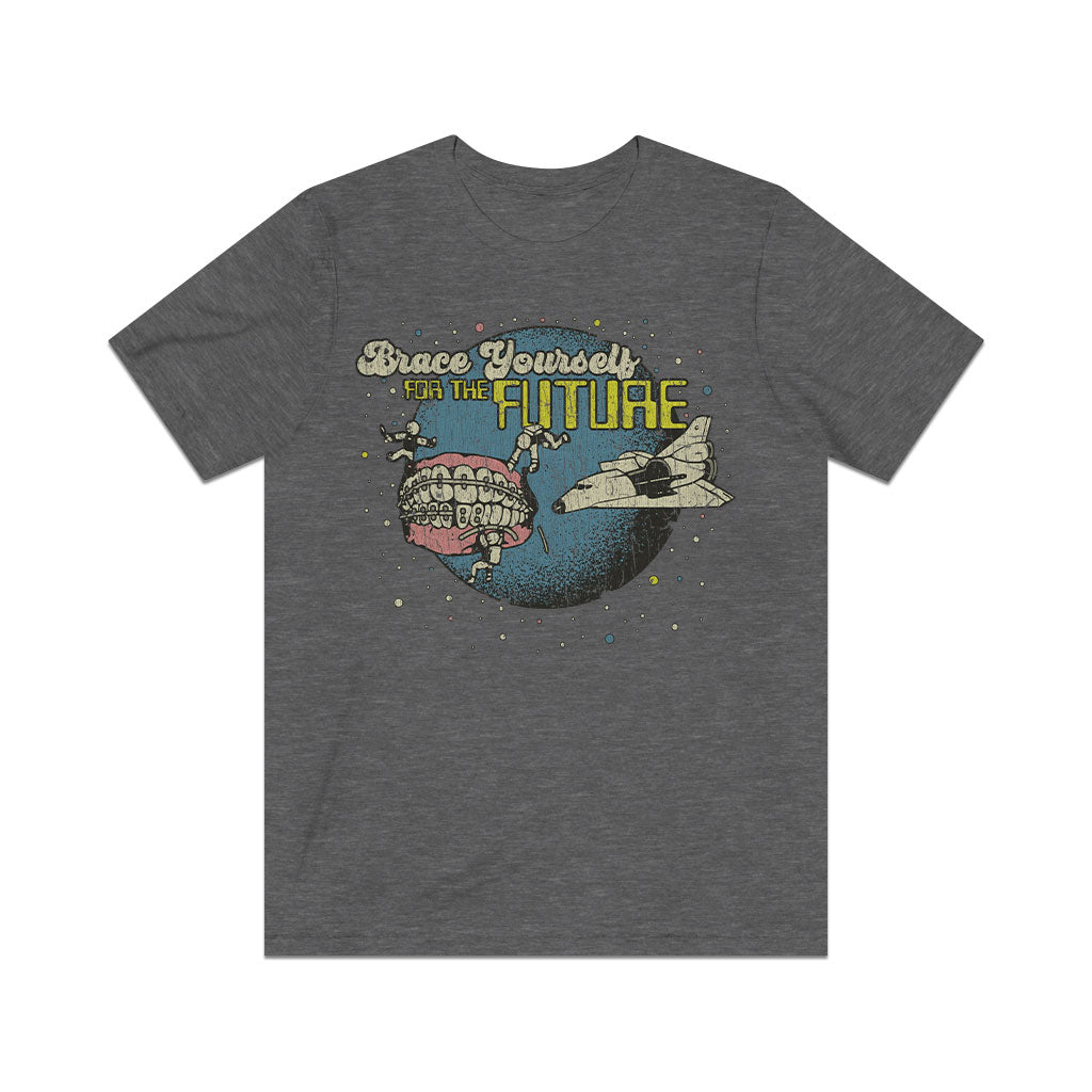 Brace Yourself For The Future 1982 Vintage Men's T-Shirt