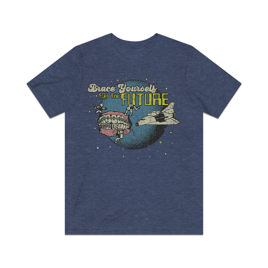 Brace Yourself For The Future 1982 Vintage Men's T-Shirt