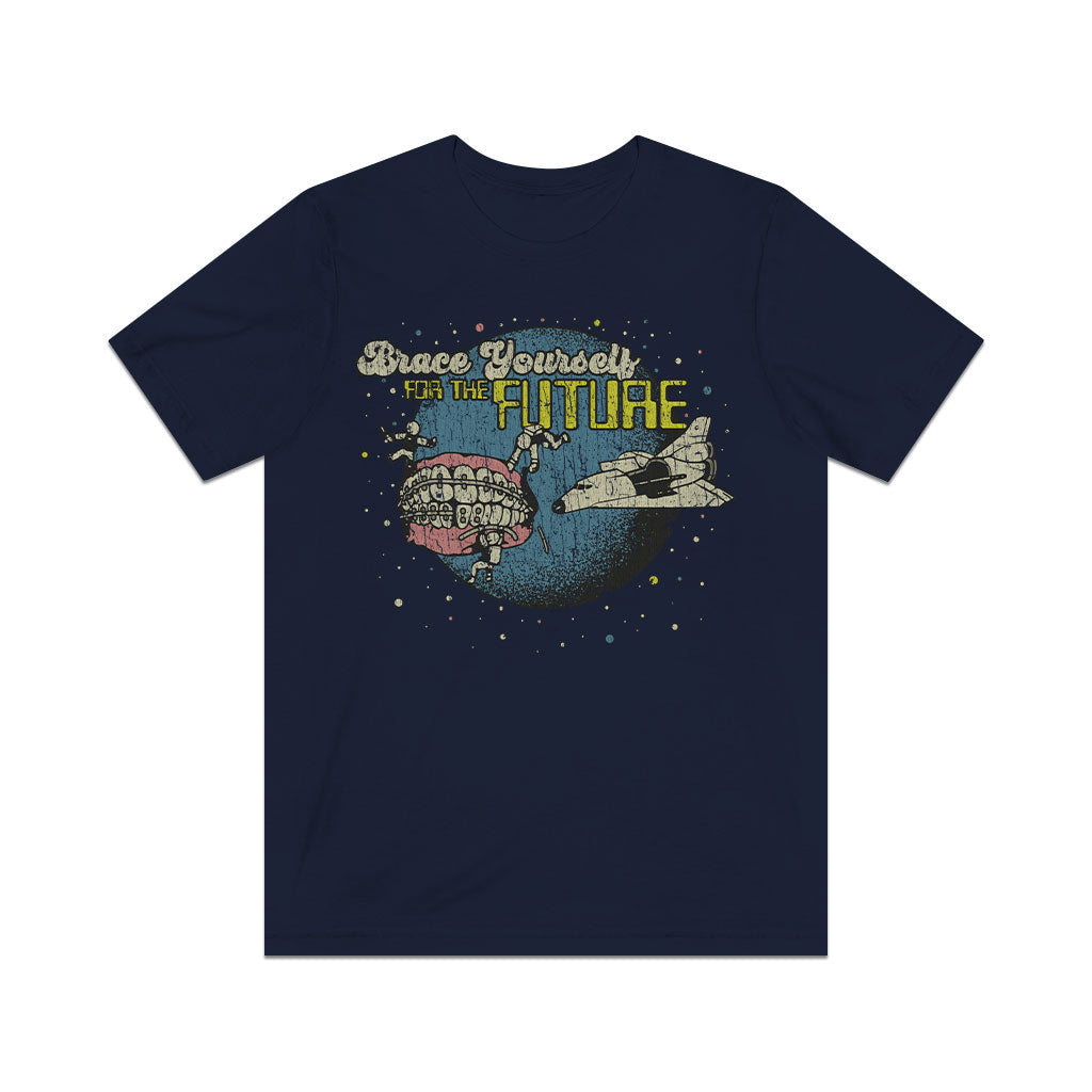 Brace Yourself For The Future 1982 Vintage Men's T-Shirt