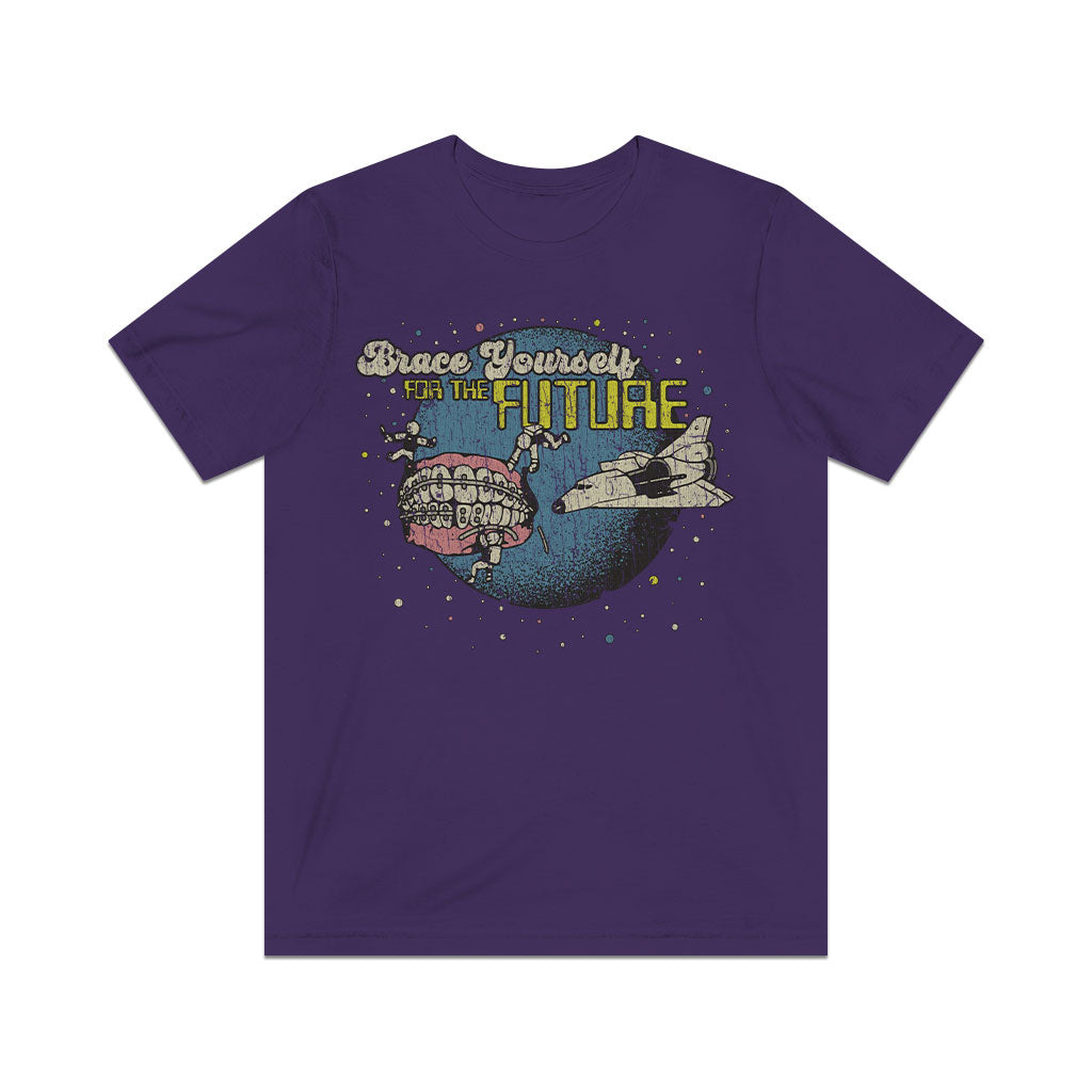 Brace Yourself For The Future 1982 Vintage Men's T-Shirt