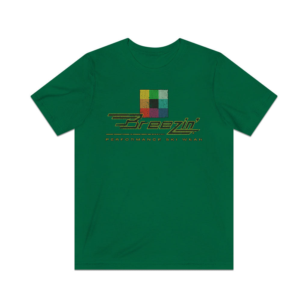 Breezin' Performance Ski Wear 1980 Vintage Men's T-Shirt
