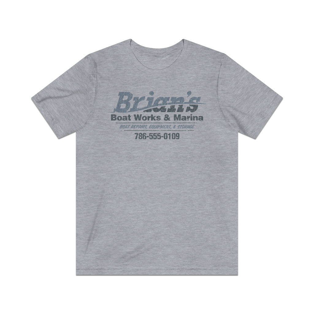 Brian's Boat Works & Marina 1986 Vintage Men's T-Shirt