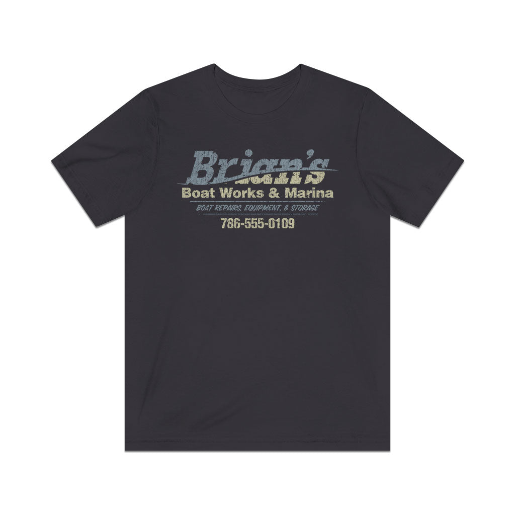 Brian's Boat Works & Marina 1986 Vintage Men's T-Shirt